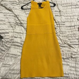 House of Harlow fitted, ribbed mini dress